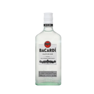 BACARDI CARTA BLANCA WHITE RUM 375ML