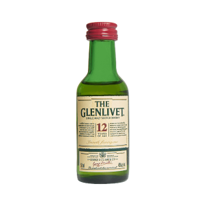 GLENLIVET 12YO SINGLE MALT 50ML-12PK