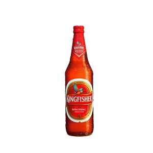 KINGFISHER STRONG BEER BOTTLES 650ML-12PK (BBD–04/05/2026)
