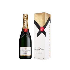 MOET & CHANDON BRUT CHAMPAGNE 750ML GBX