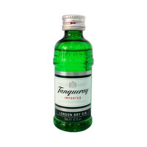 TANQUERAY ENGLISH GIN 50ML -12PK