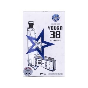 VODKA 38 PISTOL 200ML GIFT BOX+2 SHOT GLASSES