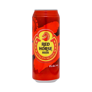 RED HORSE BEER CANS 500ML-8%-24PK (BBD–18/06/2026)