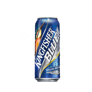 KINGFISHER BLUE BEER CANS 500ML-8%-24PK (BBD–01/06/2026)