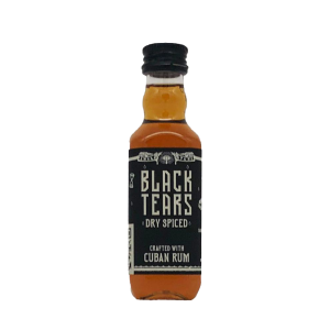 BLACK TEARS DRY SPICED RUM 50ML-12PK