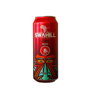 SWAHILL EXTRA STRONG BEER 500ML-8%-24PK (4*6PK) (BBD–11/06/2027)