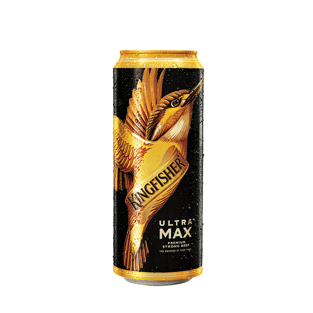 KINGFISHER ULTRA MAX BEER CANS 500ML-6.5%-24PK (6*4PK)