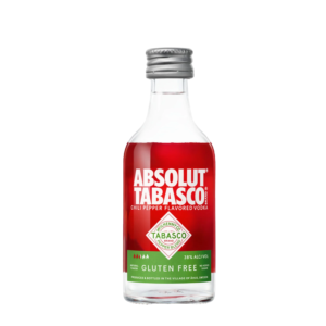 ABSOLUT TABASCO 50ML-12PK