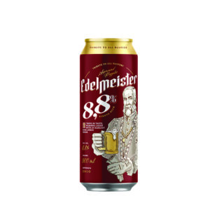 EDELMEISTER STRONG BEER CANS 500ML-24PK