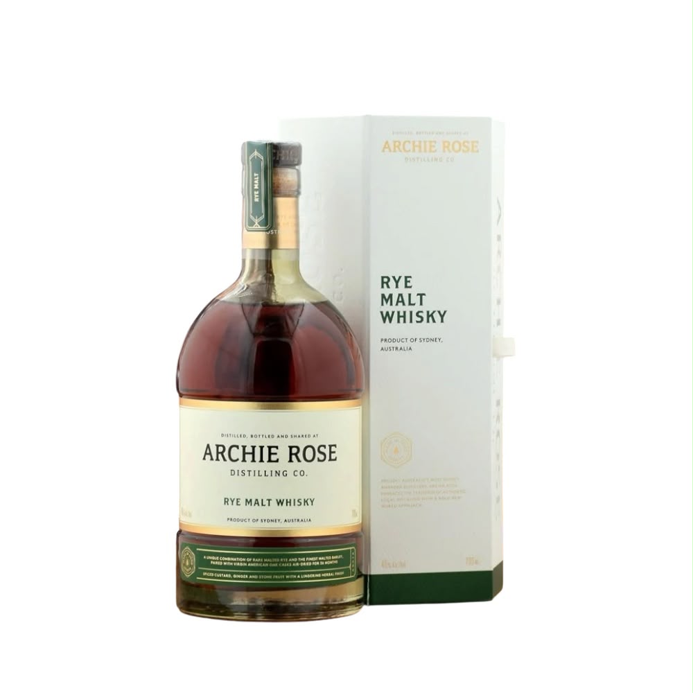 ARCHIE ROSE RYE MALT WHISKY 700ML